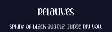 Relatives by Andi Moz — Script Handwritten Font — thumbnail 2