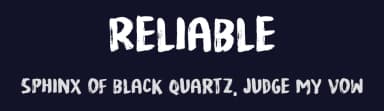 Reliable by Pizzadude — Script Handwritten Font — thumbnail 2