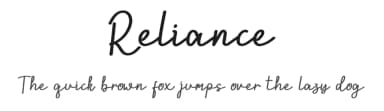 Reliance by Inermedia Studio — Script Handwritten Font — thumbnail 1