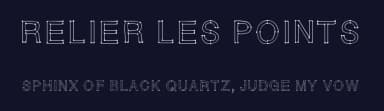 Relier les points by Gaelleing — Script Handwritten Font — thumbnail 2