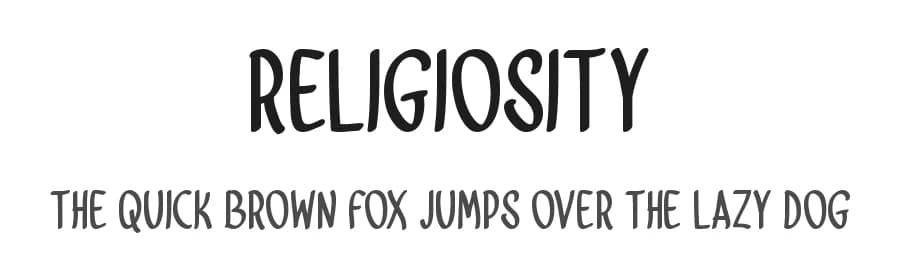 Religiosity by Md Shohail Bhuian — Script Handwritten Font