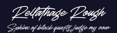 Rellathage Rough by Perspectype Studio - Letterena.com — Script Handwritten Font — thumbnail 2