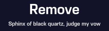 Remove by Eko Bimantara — Sans Serif Font — thumbnail 2