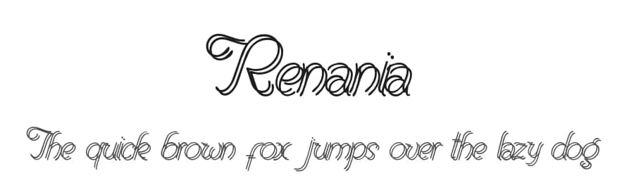 Renania by Intellecta Design — Script Handwritten Font