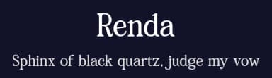 Renda by olexstudio — Serif Font — thumbnail 2