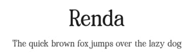 Renda by olexstudio — Serif Font — thumbnail 1