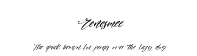 Renesmee by Kong Font — Script Handwritten Font — thumbnail 1