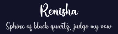 Renisha by Nirmala Creative — Script Handwritten Font — thumbnail 2