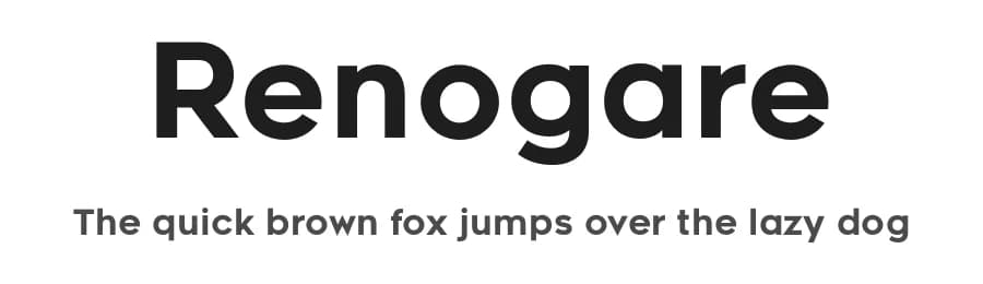 Renogare by Deepak Dogra — Sans Serif Font