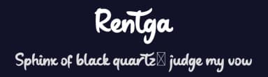 Rentga by productype.com — Script Handwritten Font — thumbnail 2