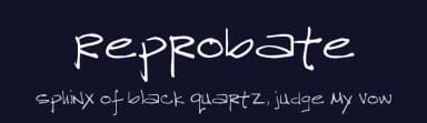 Reprobate by Apostrophic Labs — Script Handwritten Font — thumbnail 2