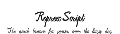 ReproxScript by Intellecta Design — Script Handwritten Font — thumbnail 1