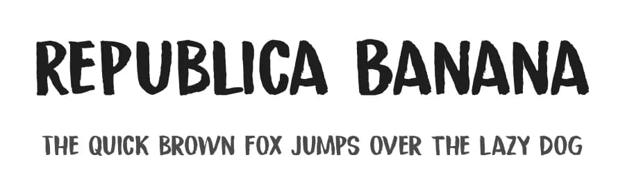 Republica Banana by Hanoded — Script Handwritten Font