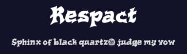 Respact by twinletter — Script Handwritten Font — thumbnail 2