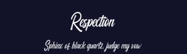 Respection by Fachranheit — Script Handwritten Font — thumbnail 2