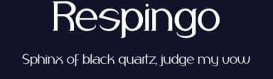 Respingo by Albertako — Sans Serif Font — thumbnail 2