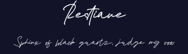 Restiane by FallenGraphic Studio — Script Handwritten Font — thumbnail 2