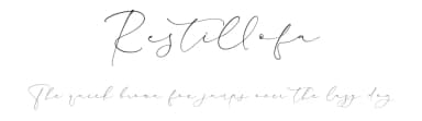 Restillofa by Storytype Studio — Script Handwritten Font — thumbnail 1