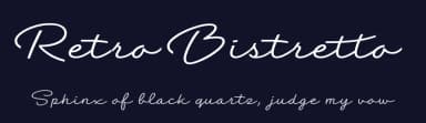 Retro Bistretto by Roland Huse Design — Script Handwritten Font — thumbnail 2