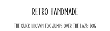Retro Handmade by Andi Moz — Script Handwritten Font — thumbnail 1