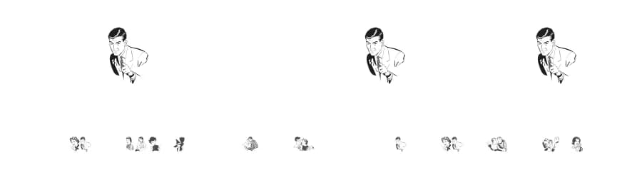 Retro People by Vladimir Nikolic — Dingbats Font