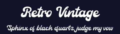 Retro Vintage by Densu Creative — Script Handwritten Font — thumbnail 2