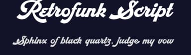 Retrofunk Script by Hendra Pratama — Script Handwritten Font — thumbnail 2