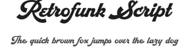 Retrofunk Script by Hendra Pratama — Script Handwritten Font — thumbnail 1