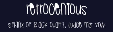 Retrogenious by Des Gomez — Script Handwritten Font — thumbnail 2