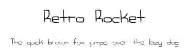 Retro Rocket by Rocco Pisani — Script Handwritten Font — thumbnail 1