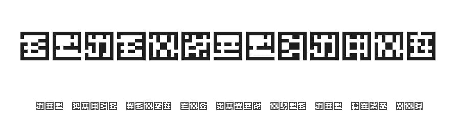 Retrospection by Studio 369 — Dingbats Font