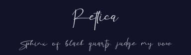 Rettica by Tiny Hand Letter — Script Handwritten Font — thumbnail 2