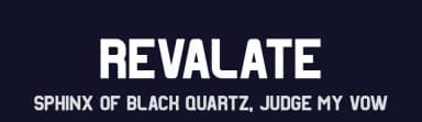 Revalate by PutraCetol Studio — Sans Serif Font — thumbnail 2