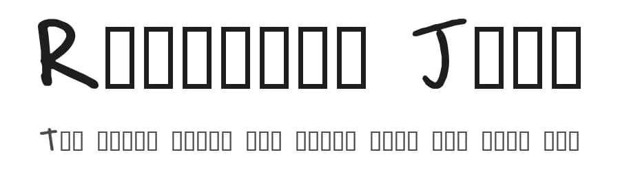 Reverend Josh by Spork Thug Typography — Script Handwritten Font