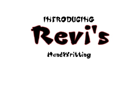 Revis Font by steponestudio — Script Handwritten Font