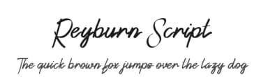 Reyburn Script by Edric Studio — Script Handwritten Font — thumbnail 1