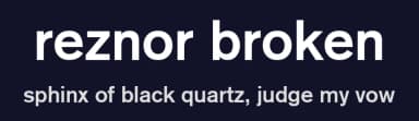 Reznor Broken — Sans Serif Font — thumbnail 2