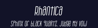 Rhantica by Eifetstype — Sans Serif Font — thumbnail 2