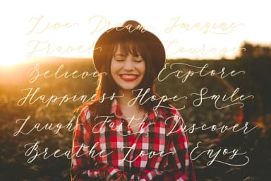 Rhapsody Font by Red Ink — Script Handwritten Font — thumbnail 2