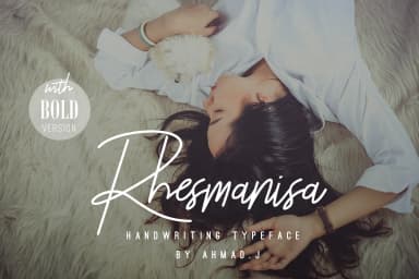 Rhesmanisa Font by Dharmas Studio — Script Handwritten Font — thumbnail 1