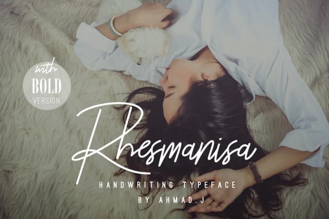 Rhesmanisa Font by Dharmas Studio — Script Handwritten Font