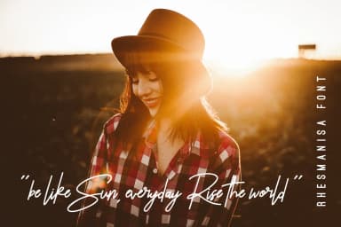 Rhesmanisa Font by Dharmas Studio — Script Handwritten Font — thumbnail 6