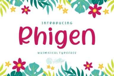 Rhigen Font by Keithzo (7NTypes) — Script Handwritten Font — thumbnail 1