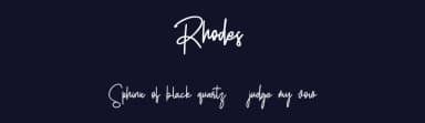 Rhodes by Maulana Creative — Script Handwritten Font — thumbnail 2