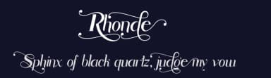 Rhonde by PutraCetol Studio — Script Handwritten Font — thumbnail 2