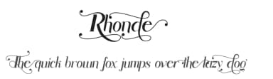 Rhonde by PutraCetol Studio — Script Handwritten Font — thumbnail 1