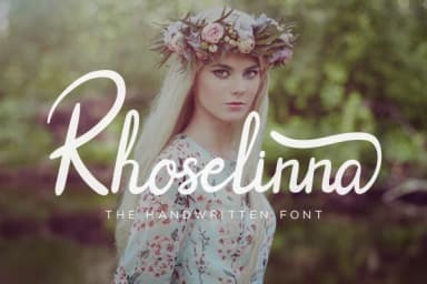 Rhoselinna Font by Naharstd — Script Handwritten Font — thumbnail 1