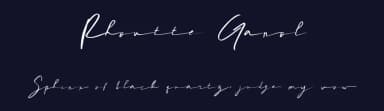 Rhoutte Ganol by madeDeduk — Script Handwritten Font — thumbnail 2