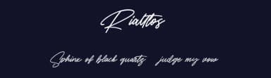 Rialltos by Maulana Creative — Script Handwritten Font — thumbnail 2