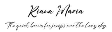 Riana Maria by Staircase Studio — Script Handwritten Font — thumbnail 1